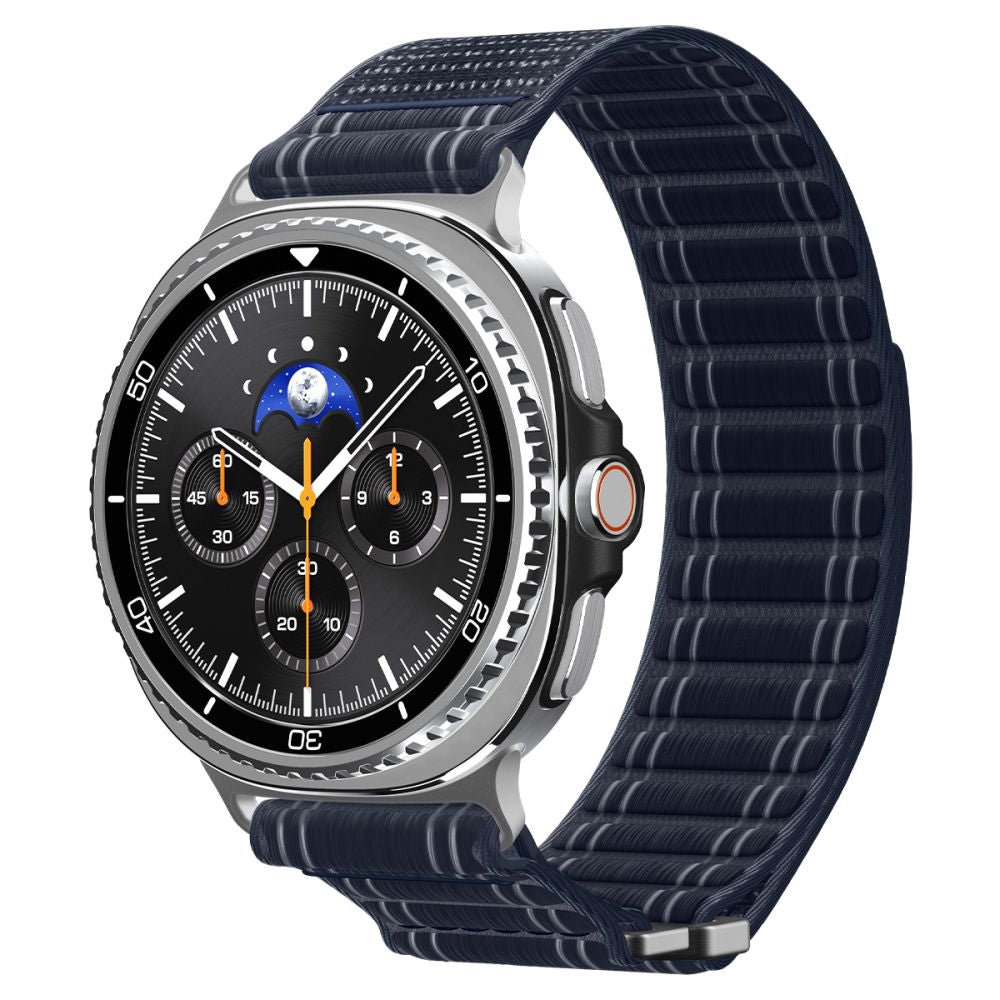 Spigen WBF0 Armband für Samsung Galaxy Watch8 / Watch8 Classic Series, Marineblau AMP10155