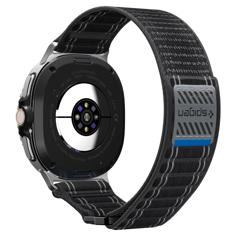 Bracelet Spigen WBF0 pour Samsung Galaxy Watch8 / Watch8 Classic Series, Noir AMP10153