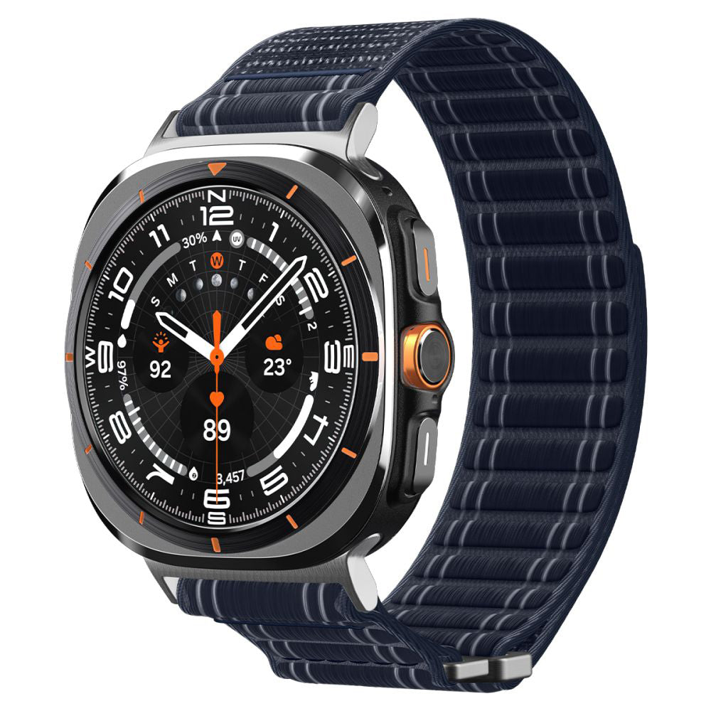 Bracelet Spigen WBF0 pour Samsung Galaxy Watch Ultra, Bleu Marine AMP10148