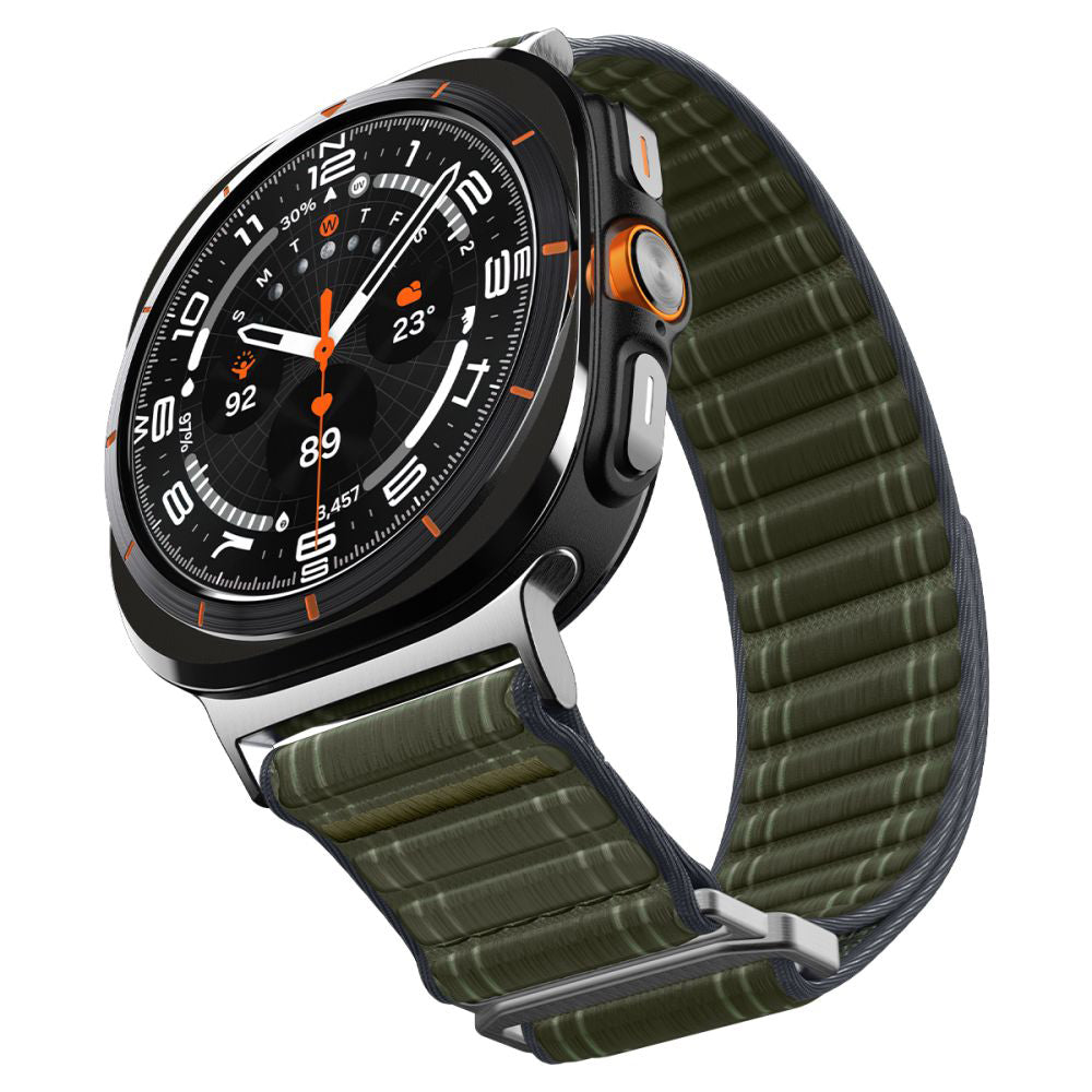 Bracelet Spigen WBF0 pour Samsung Galaxy Watch Ultra, Vert AMP10147