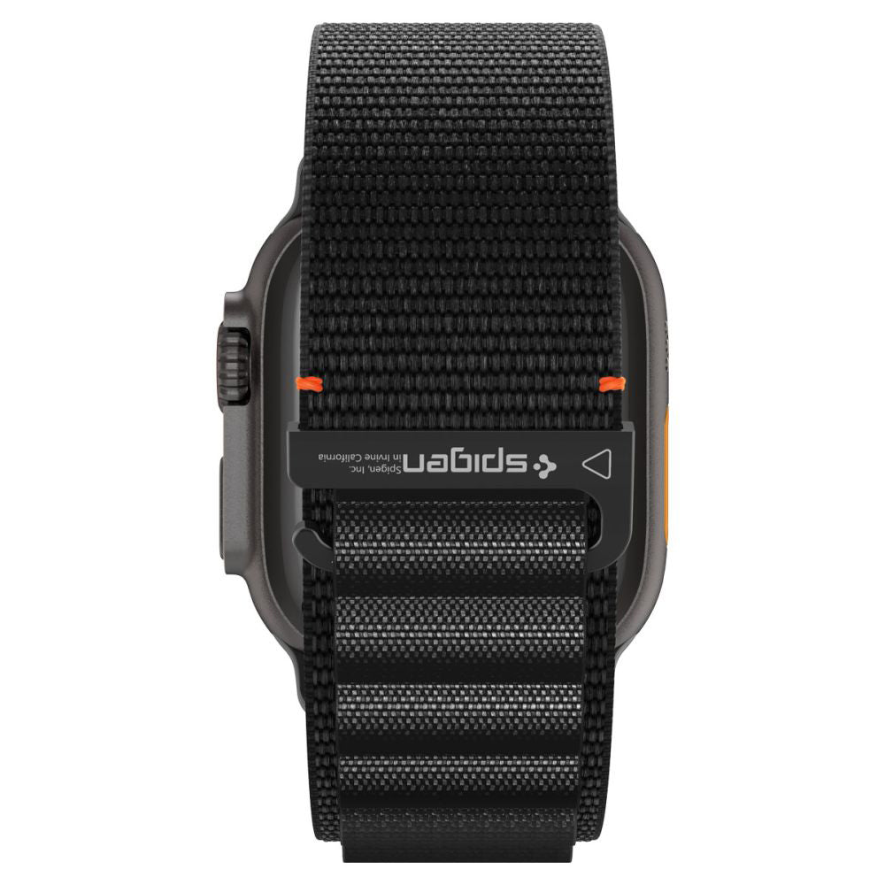 Bracelet Spigen WBF1 pour Apple Watch 49mm / 46mm / 45mm / 44mm Series, Noir AMP10144