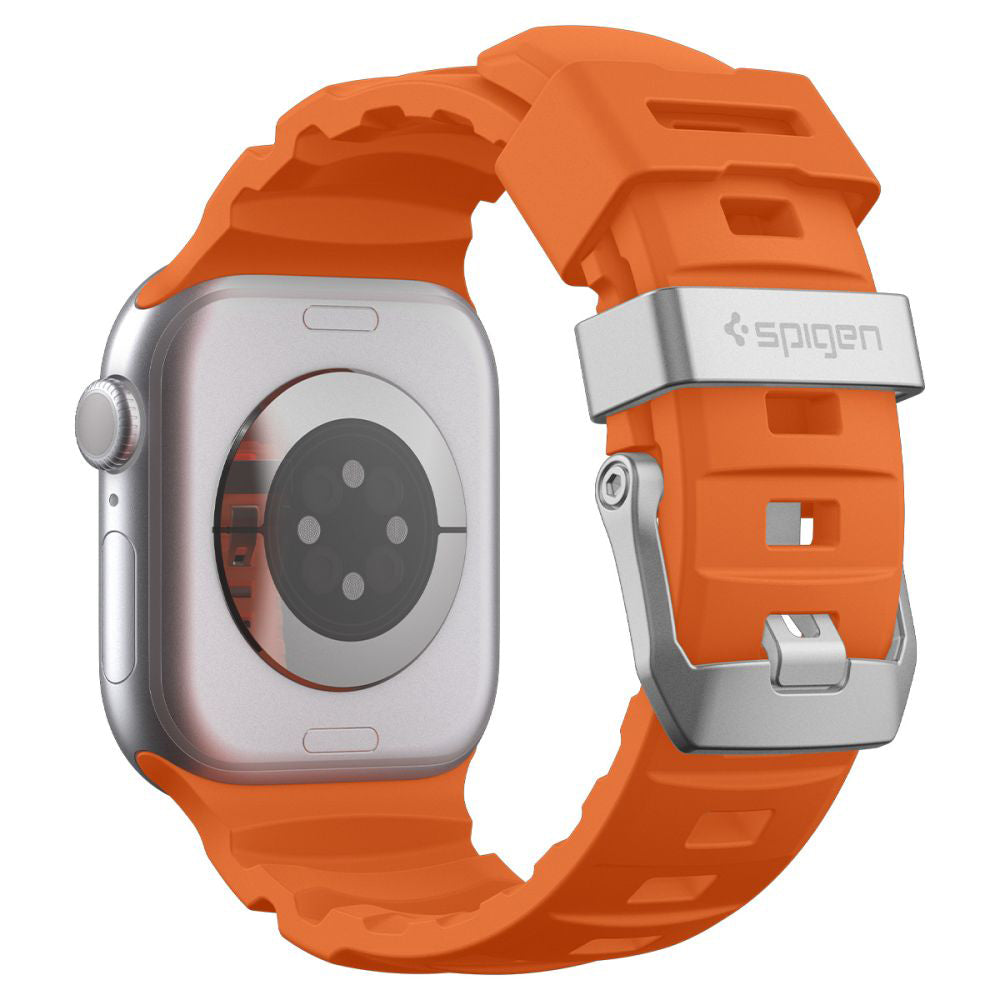 Bracelet Spigen WBS2 pour Apple Watch 49mm / 46mm / 45mm / 44mm Series, Orange AMP10509