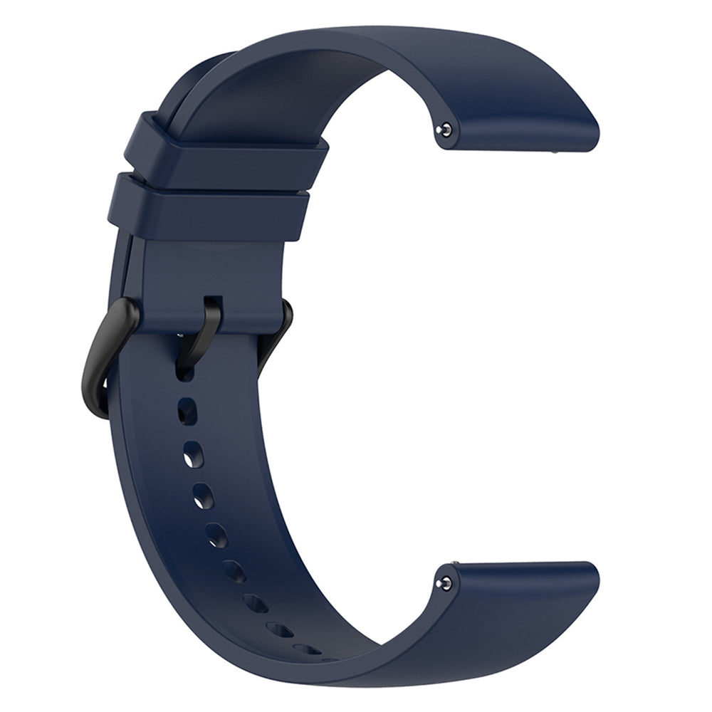 Cinturino Techsuit W001 per Huawei Watch / Xiaomi Watch Series, 22mm, Blu Scuro