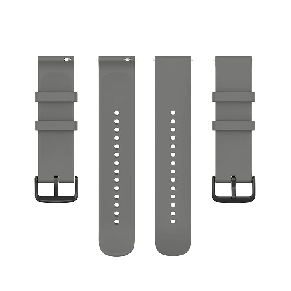 Bracelet Techsuit W001 pour Samsung Galaxy Watch / Huawei Watch Series, 20mm, Gris