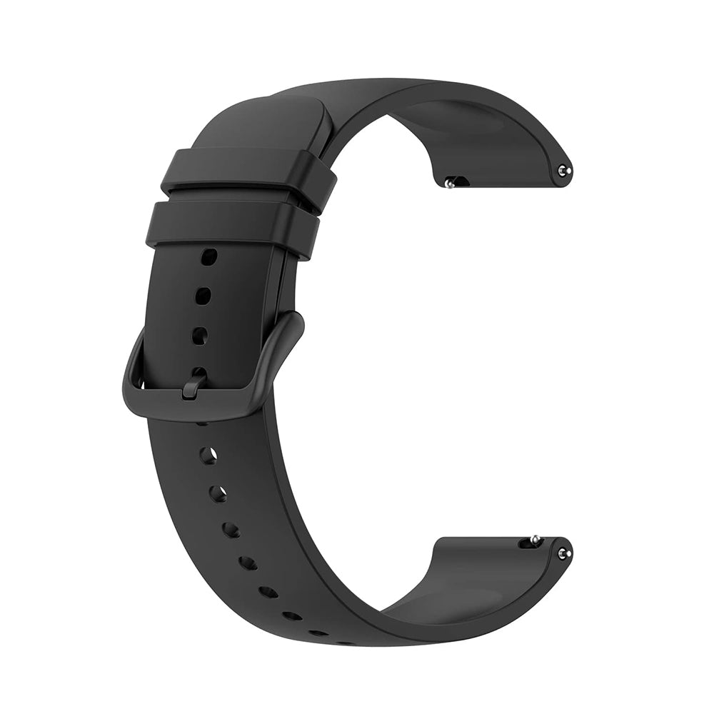 Techsuit W001 Armband für Samsung Galaxy Watch / Huawei Watch Series, 20mm, Schwarz