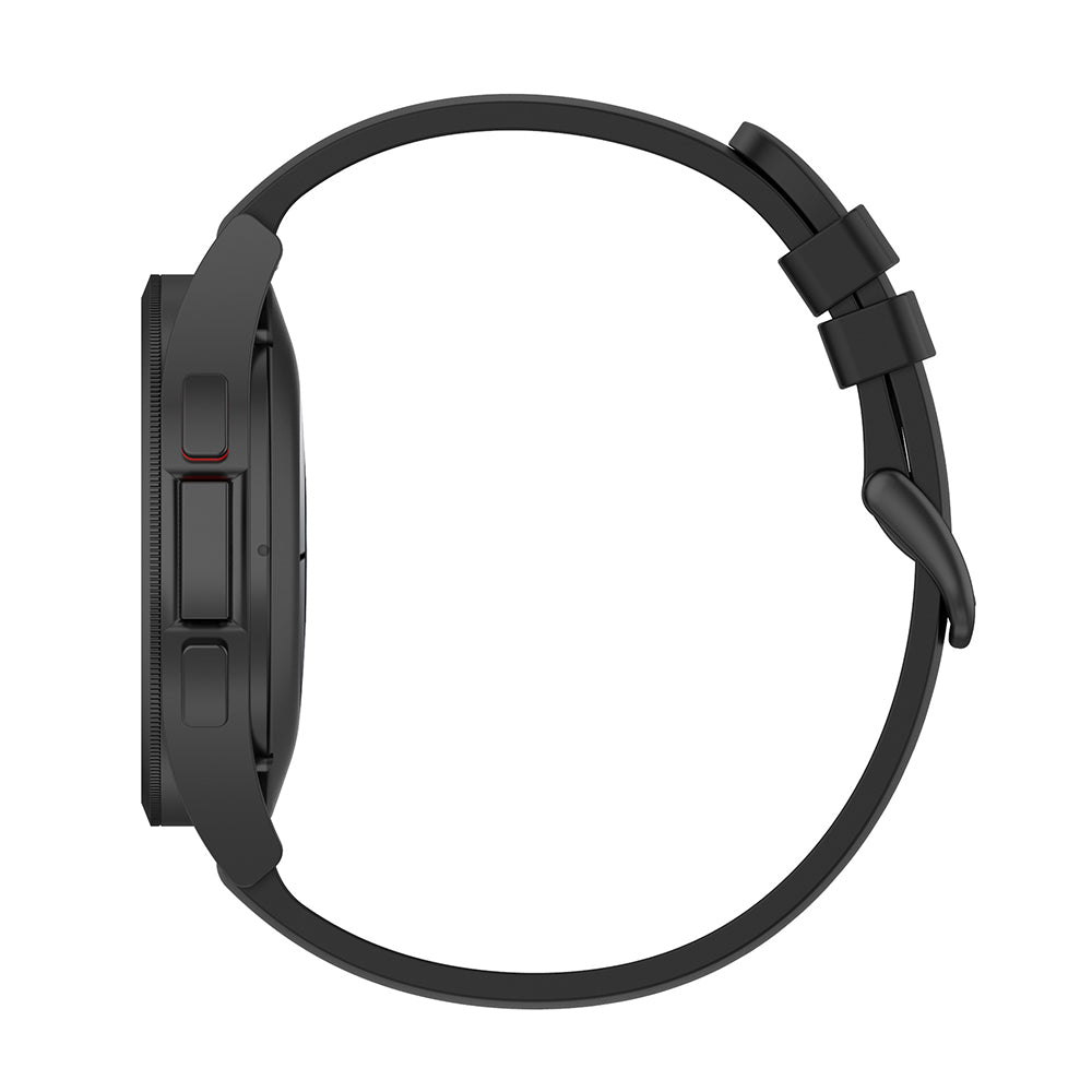 Techsuit W001 Armband für Samsung Galaxy Watch / Huawei Watch Series, 20mm, Schwarz