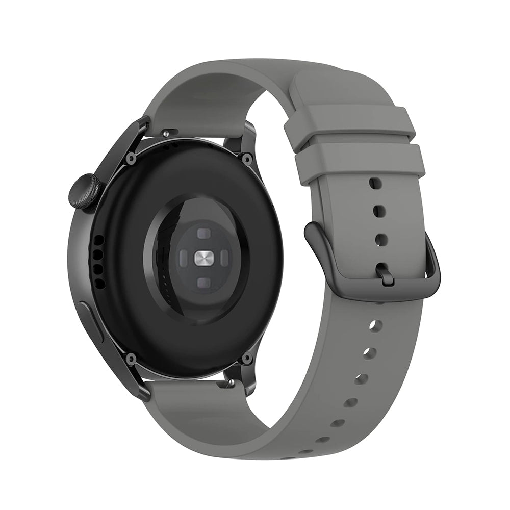 Cinturino Techsuit W001 per Samsung Galaxy Watch / Huawei Watch Series, 22mm, Grigio