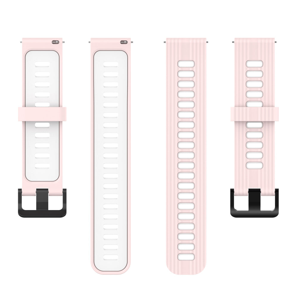 Techsuit W002 Armband für Samsung Galaxy Watch / Huawei Watch Series, 20mm, Rosa