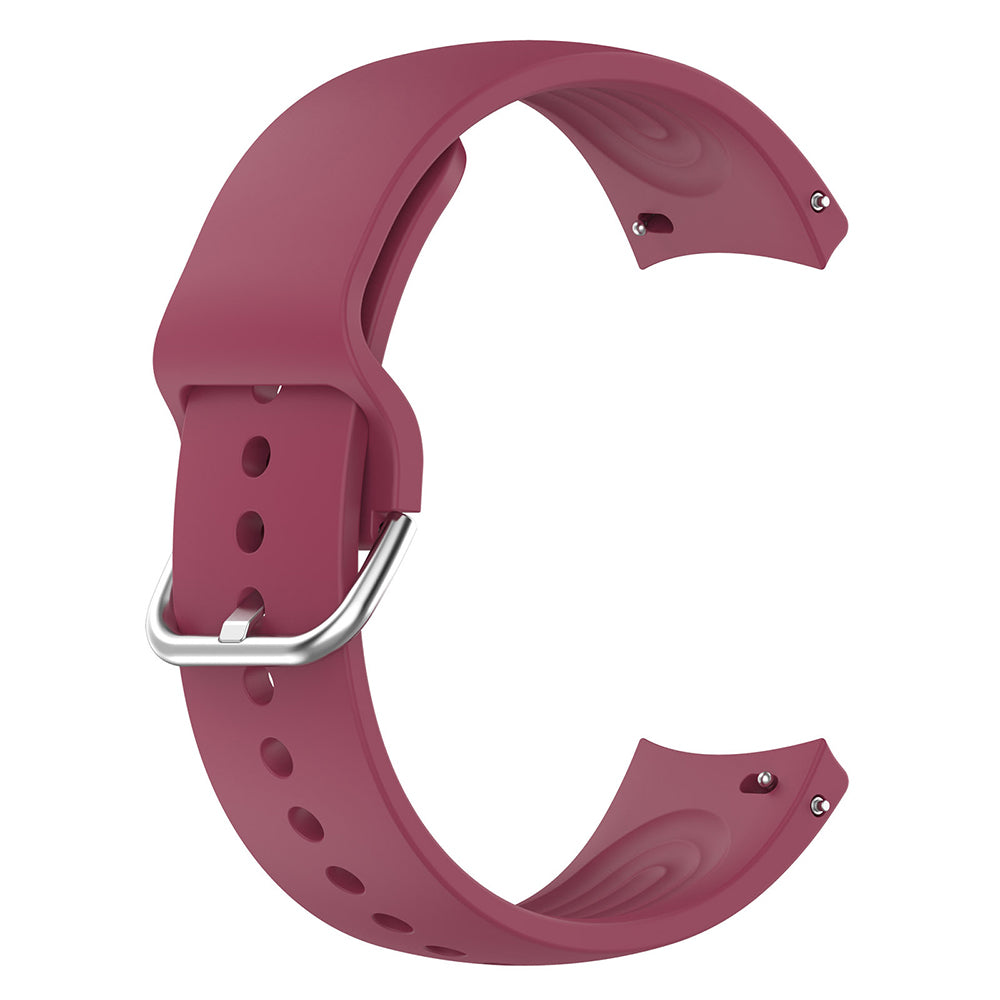 Techsuit W003 Armband für Huawei Watch / Xiaomi Watch Series, 22mm, Dunkelrosa