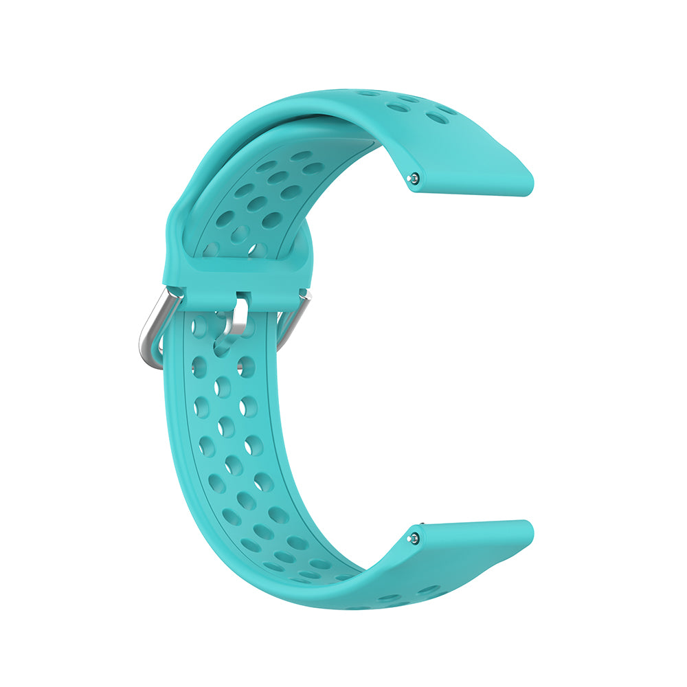 Cinturino Techsuit W004 per Samsung Galaxy Watch / Huawei Watch Series, 22mm, Turchese