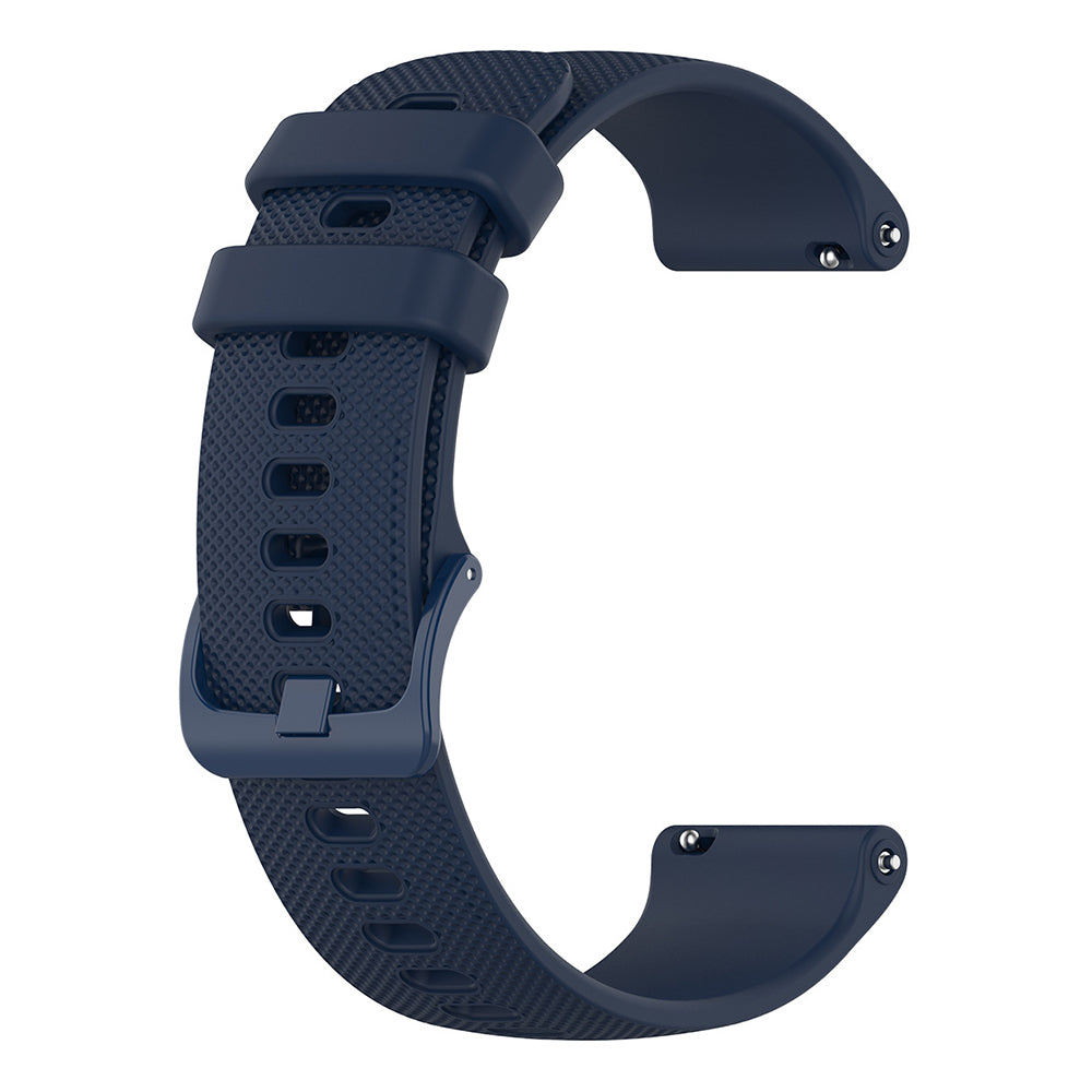Bracelet Techsuit W006 pour Huawei Watch / Garmin Watch Series, 18mm, Bleu