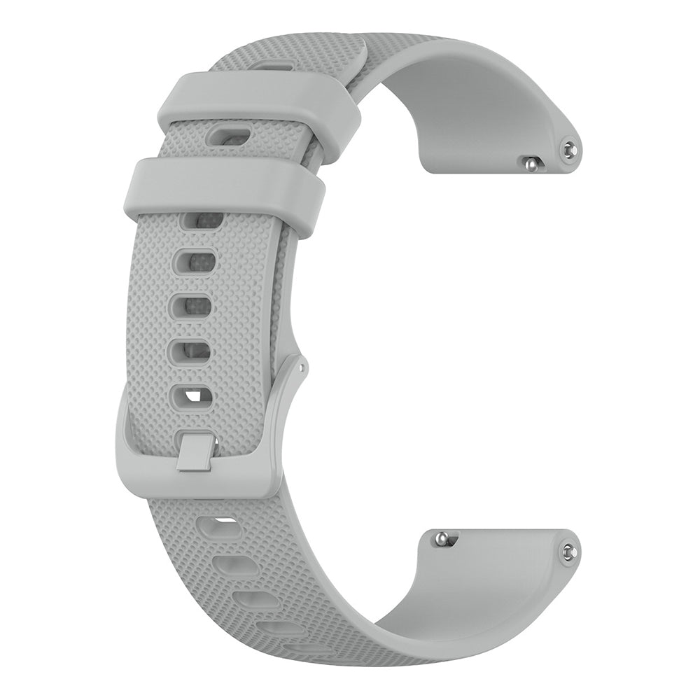Bracelet Techsuit W006 pour Huawei Watch / Garmin Watch Series, 18mm, Gris