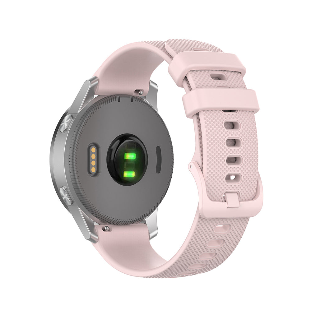 Bracelet Techsuit W006 pour Huawei Watch / Garmin Watch Series, 18mm, Rose.