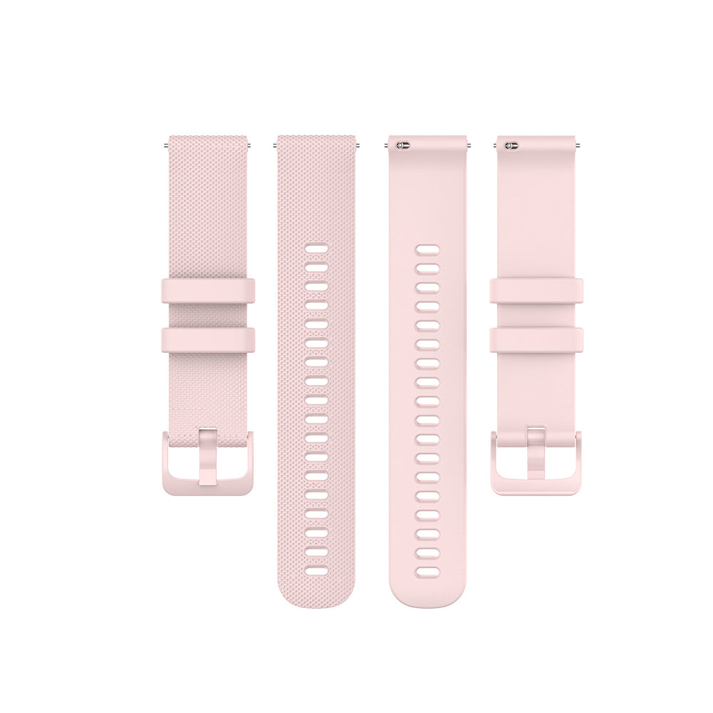Bracelet Techsuit W006 pour Huawei Watch / Garmin Watch Series, 18mm, Rose.