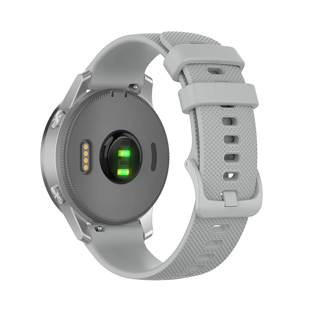 Cinturino Techsuit W006 per Huawei Watch / Xiaomi Watch Series, 22mm, Grigio