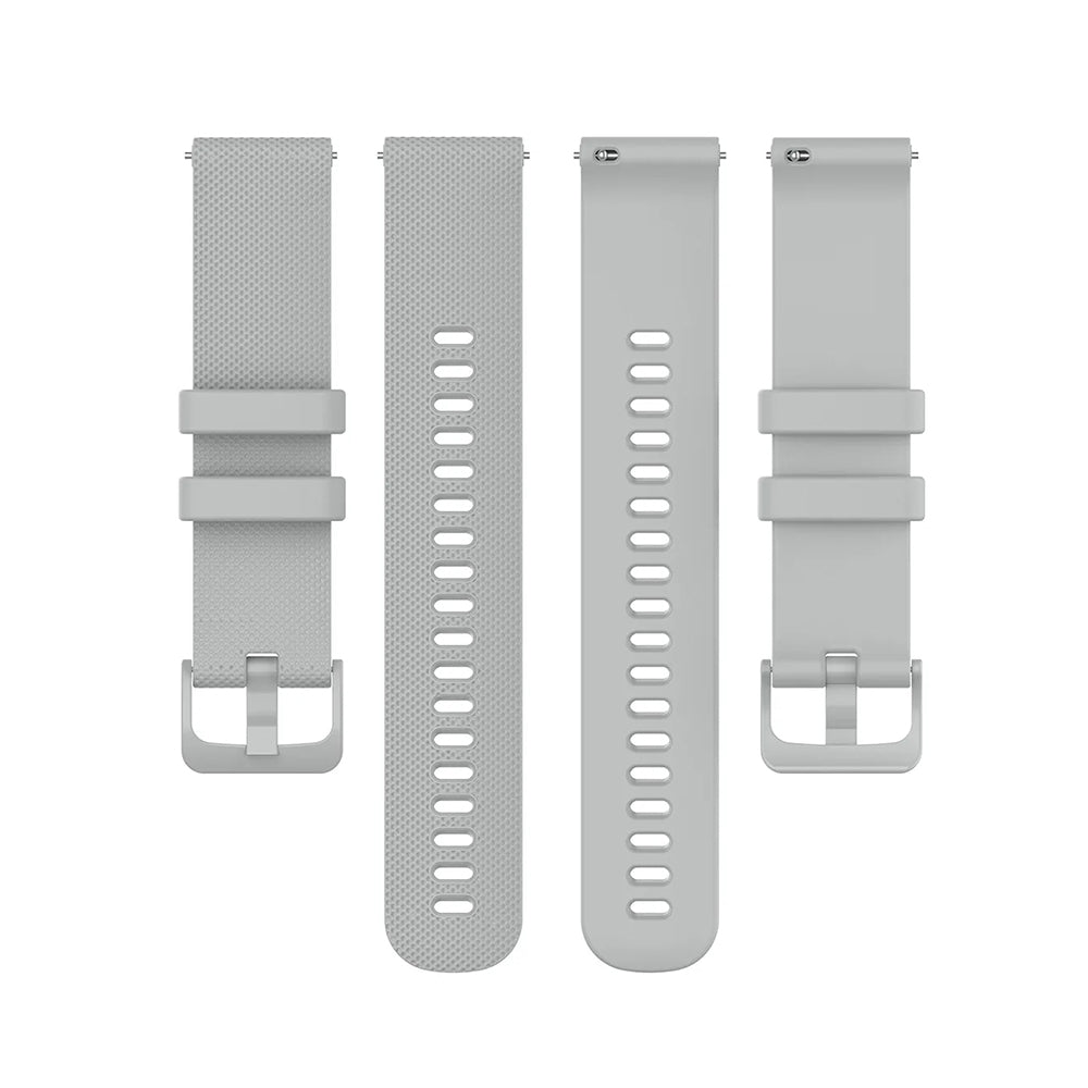 Cinturino Techsuit W006 per Huawei Watch / Xiaomi Watch Series, 22mm, Grigio