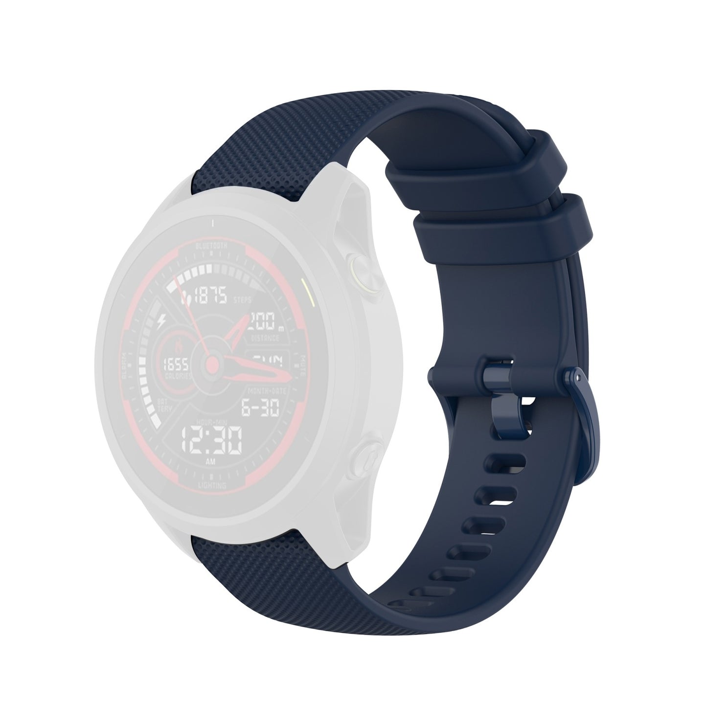 Cinturino Techsuit W006 per Samsung Galaxy Watch / Huawei Watch Series, 20mm, Blu