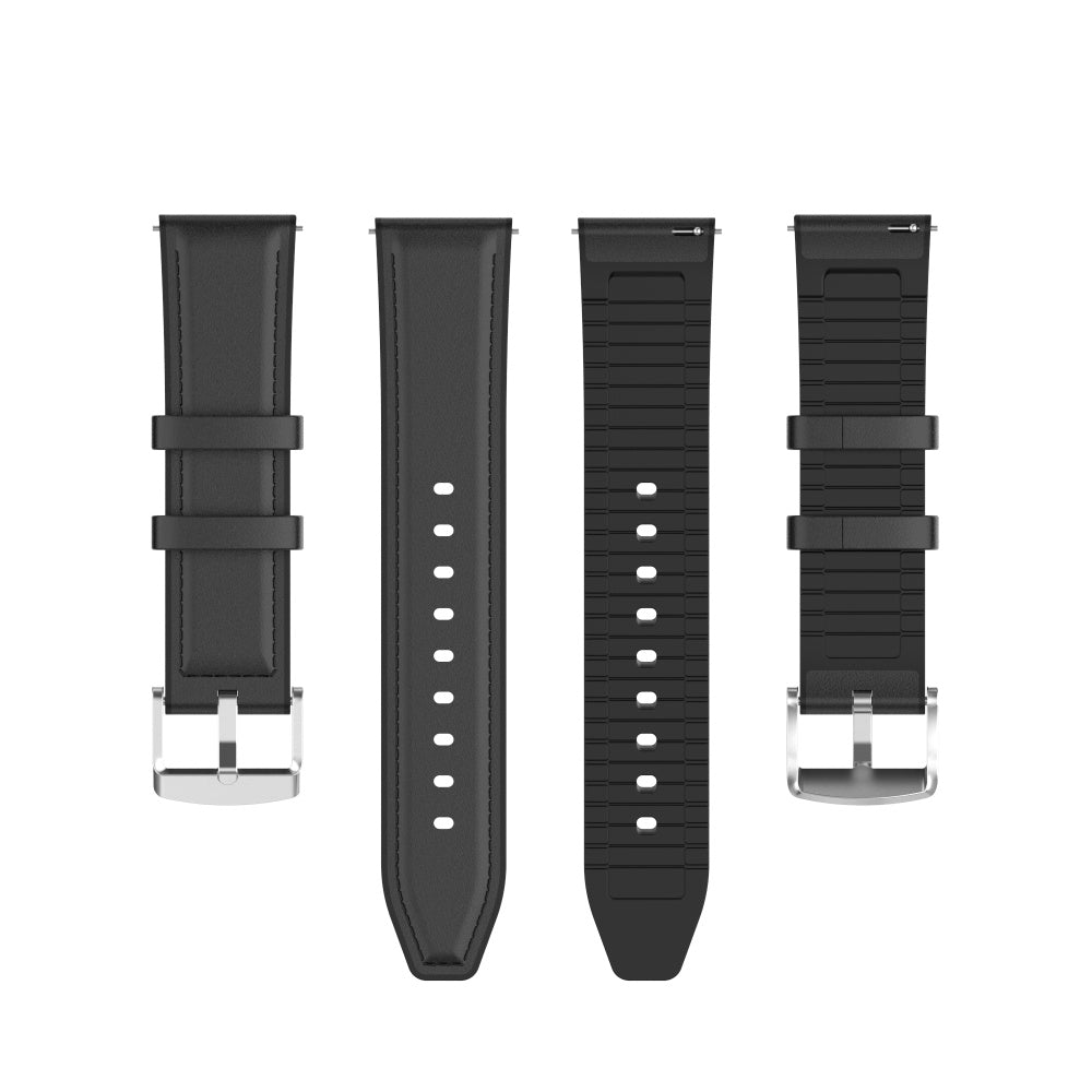 Bracelet Techsuit W007 pour Samsung Galaxy Watch / Huawei Watch Series, 22mm, Noir