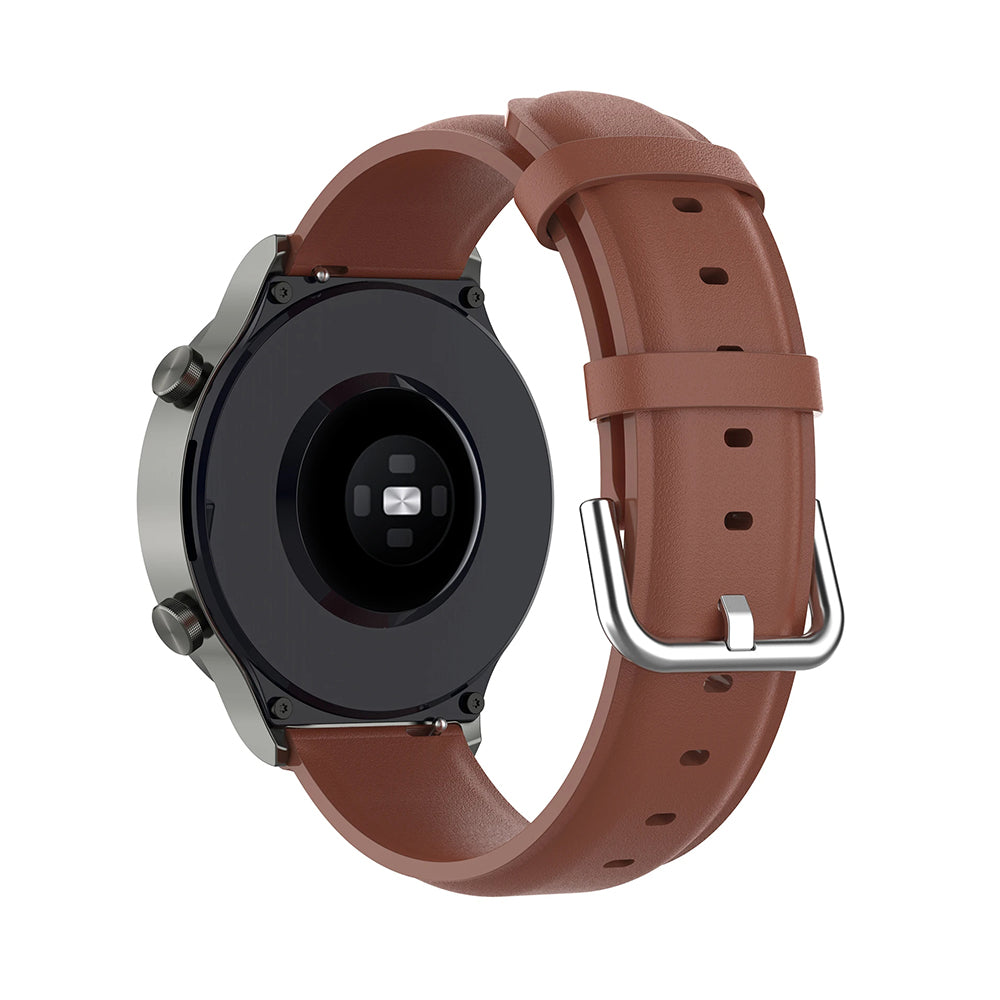 Bracelet Techsuit W007PU pour Huawei Watch / Xiaomi Watch Series, Marron