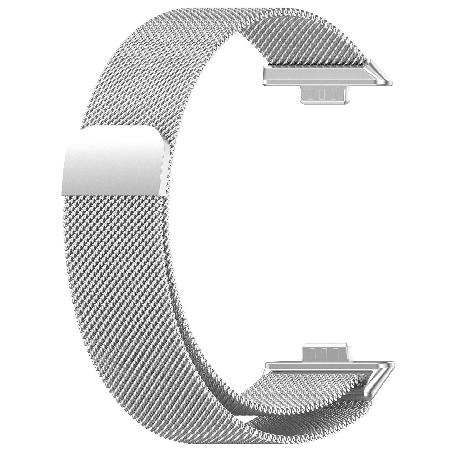 Cinturino Techsuit W009 per Huawei Watch Fit 4 Pro / Fit 4 / Fit 3, Argento