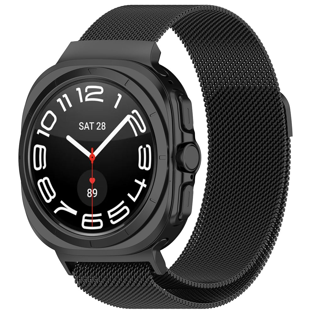 Bracelet Techsuit W009 pour Samsung Galaxy Watch Ultra, Noir