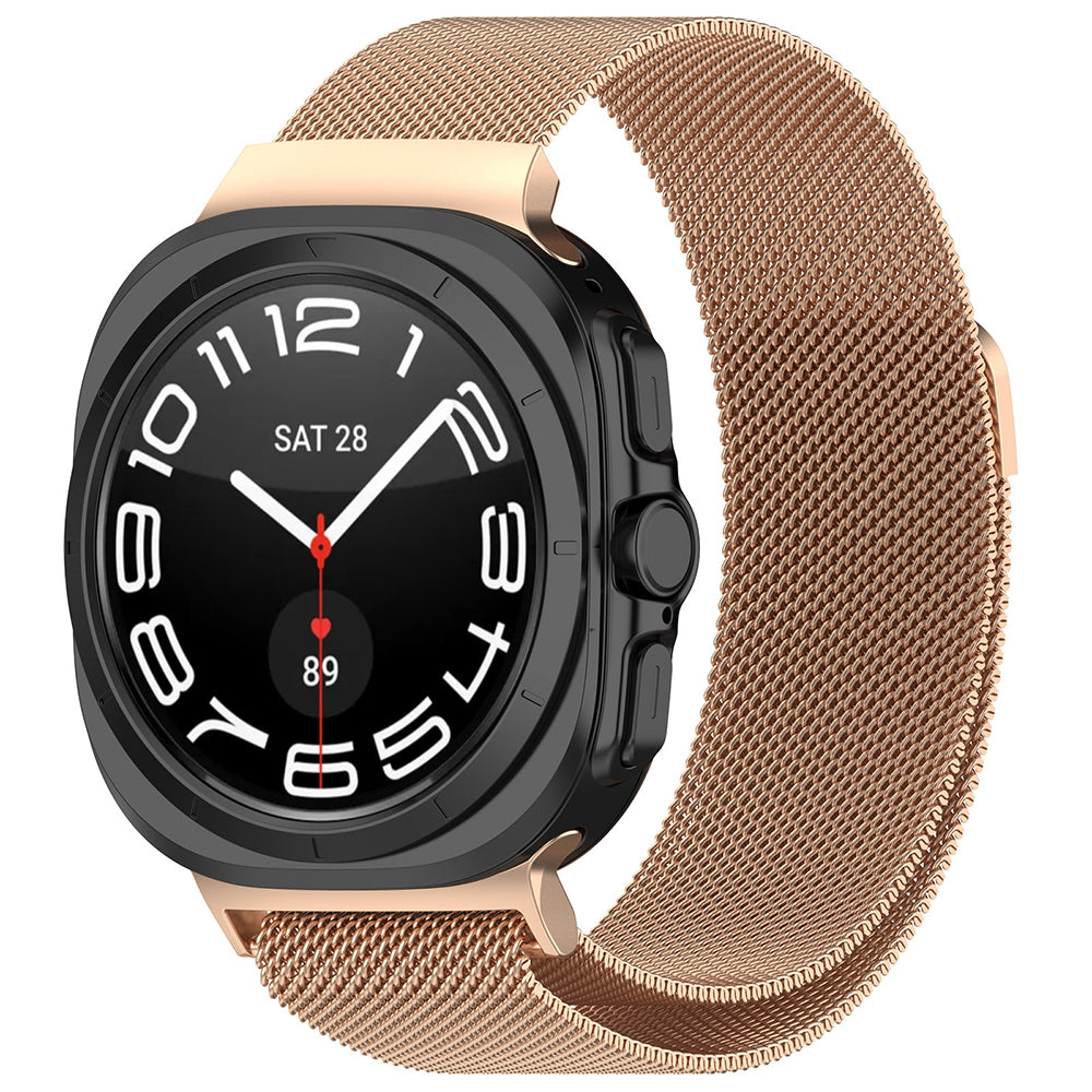 Bracelet Techsuit W009 pour Samsung Galaxy Watch Ultra, Rose Doré