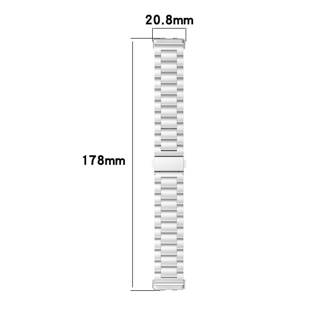 Cinturino Techsuit W010 per Huawei Band 11 / 11 Pro, Argento