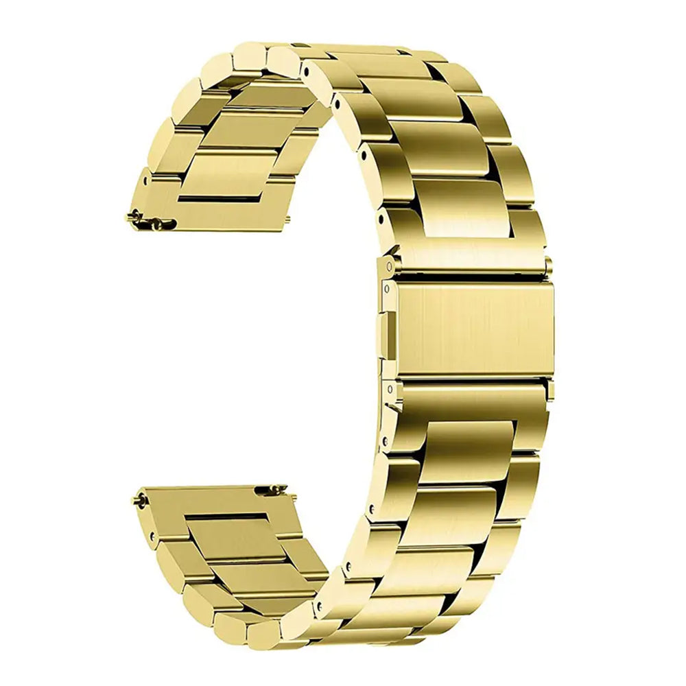 Techsuit W010 Armband für Huawei Watch / Xiaomi Watch Series, 22mm, Goldfarben