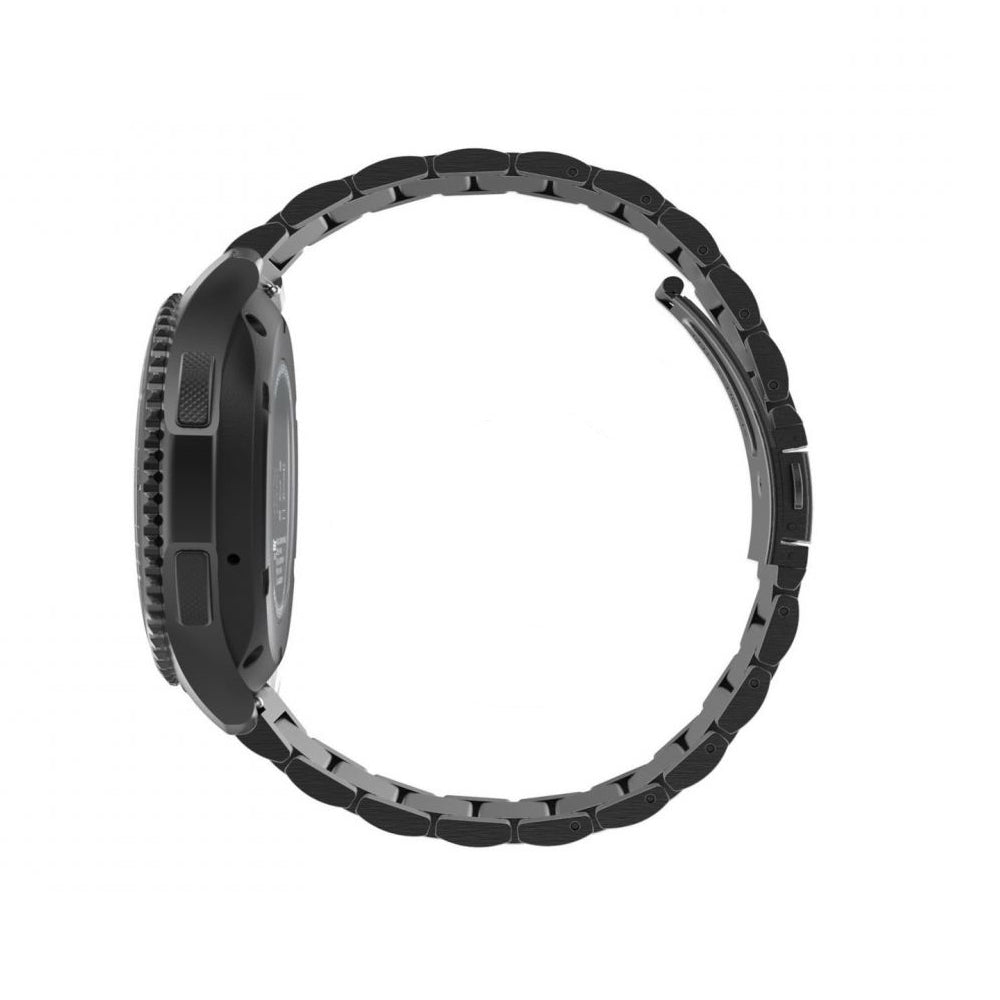 Techsuit W010 Armband für Huawei Watch / Xiaomi Watch Series, 22mm, Schwarz