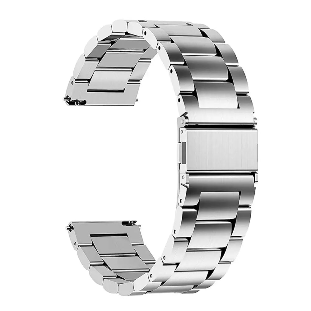 Cinturino Techsuit W010 per Samsung Galaxy Watch / Huawei Watch Series, 20mm, Argento