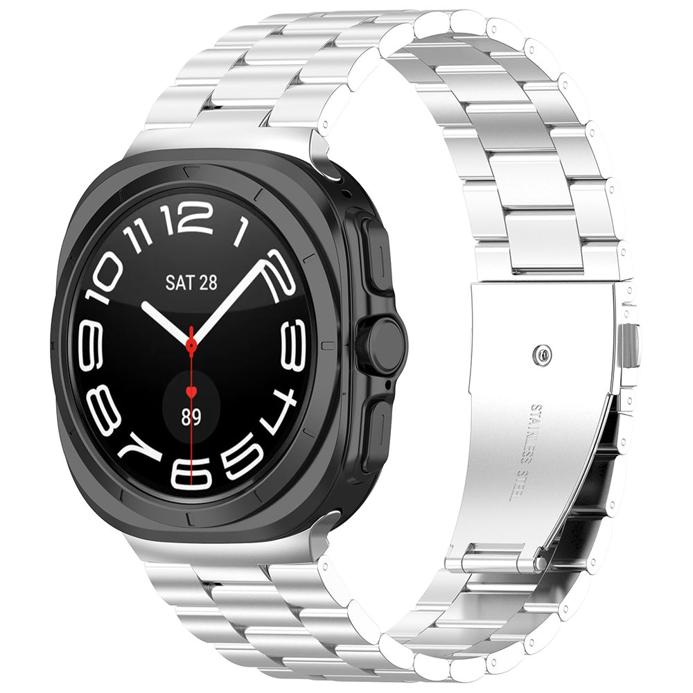Cinturino Techsuit W010 per Samsung Galaxy Watch Ultra, Argento