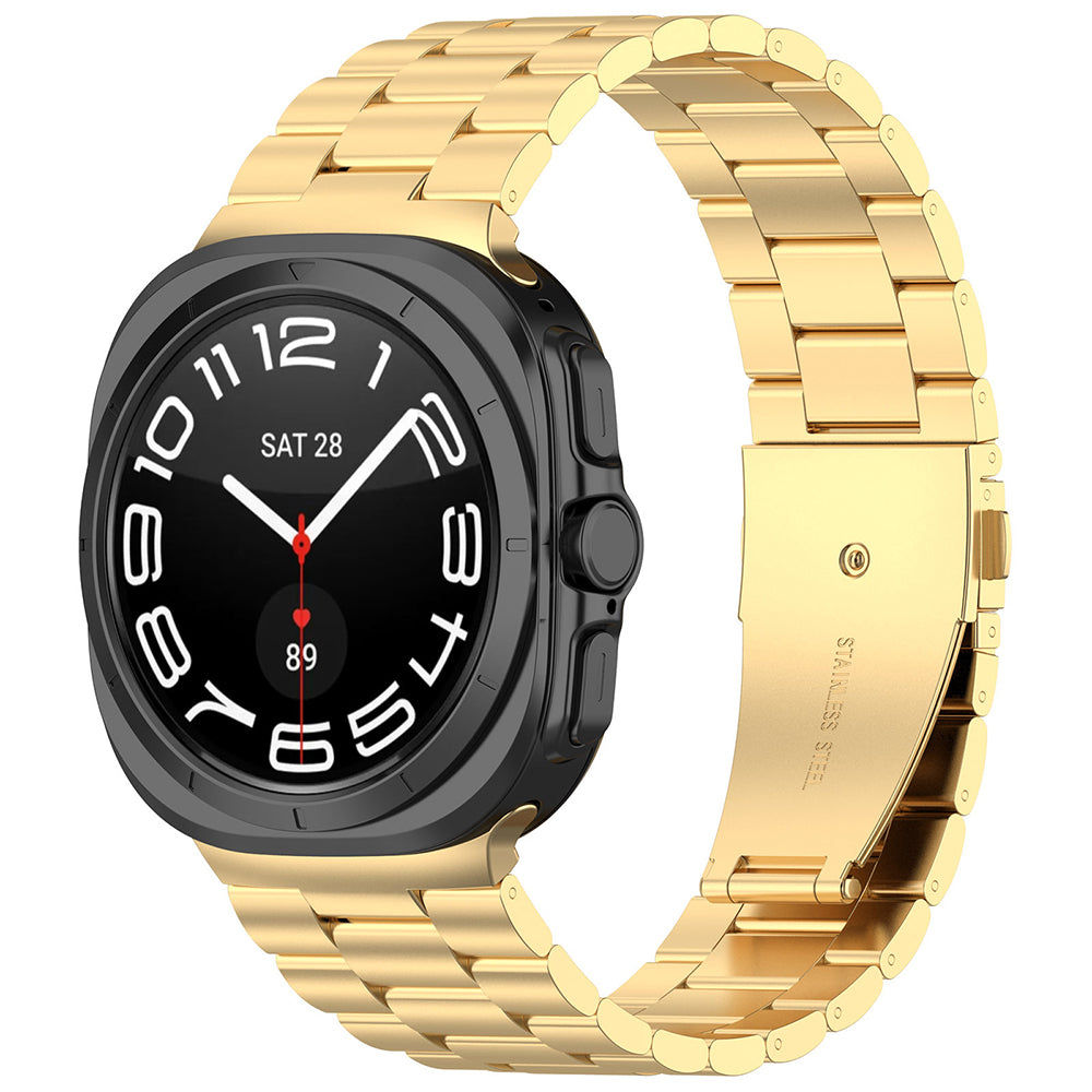 Bracelet Techsuit W010 pour Samsung Galaxy Watch Ultra, Doré