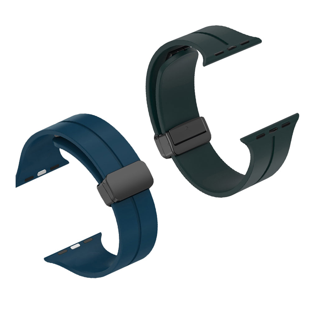 Bracelet Techsuit W011 pour Apple Watch 42mm / 41mm / 40mm / 38mm Series, Bleu