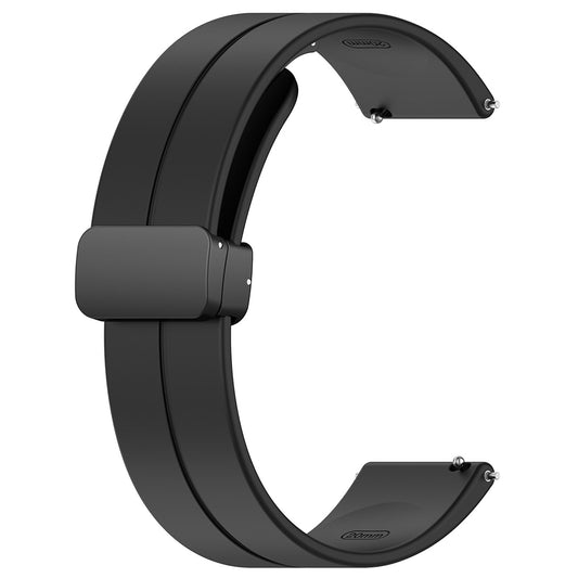 Bracelet Techsuit W011 pour Huawei Watch / Xiaomi Watch Series, 22mm, Noir.