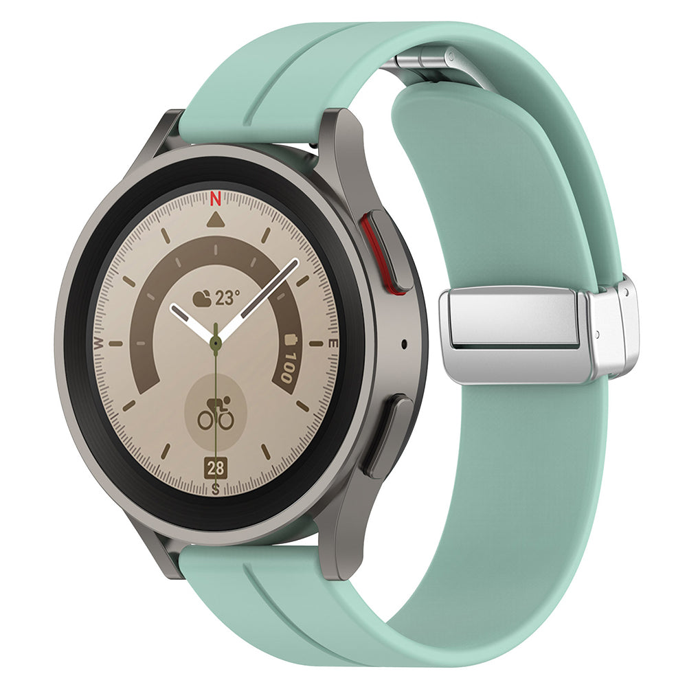Bracelet Techsuit W011 pour Samsung Galaxy Watch / Huawei Watch Series, 20mm, Vert.
