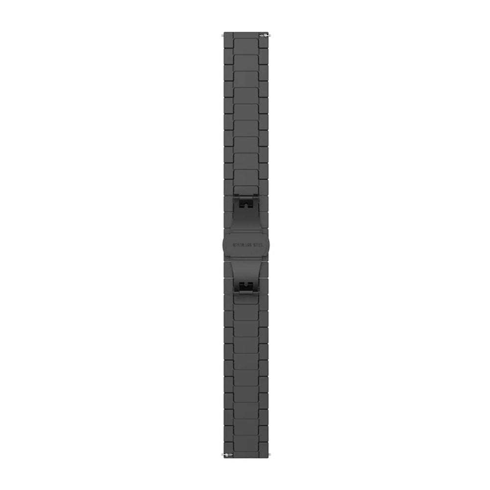 Techsuit W012 Armband für Huawei Watch / Xiaomi Watch Series, 22mm, Schwarz