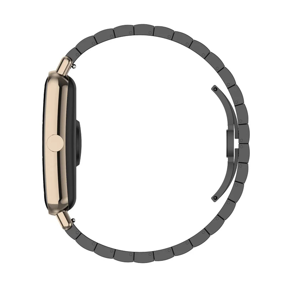 Techsuit W012 Armband für Huawei Watch / Xiaomi Watch Series, 22mm, Schwarz