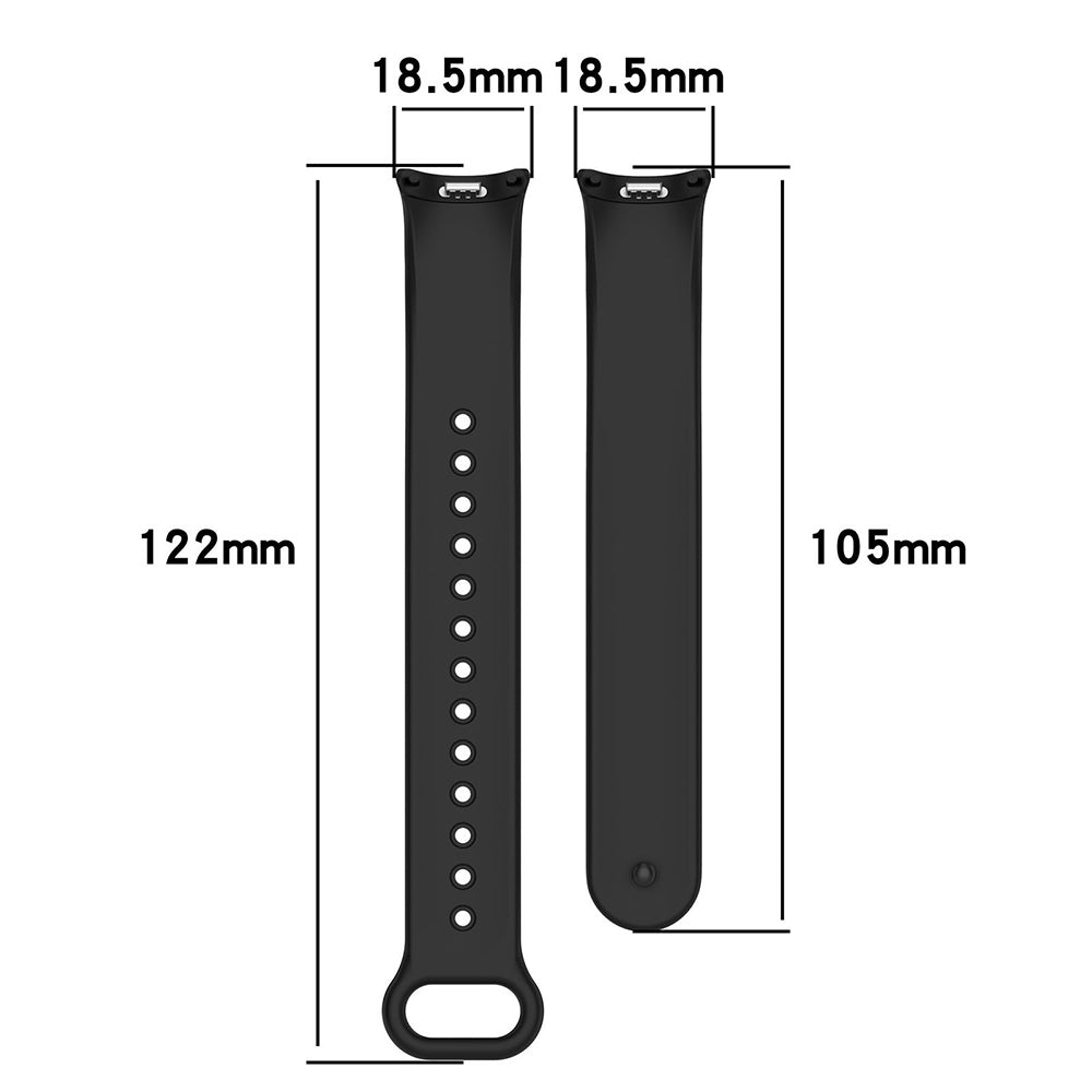 Bracelet Techsuit W014 pour Xiaomi Smart Band 10 / 9 / 8, Rouge Foncé