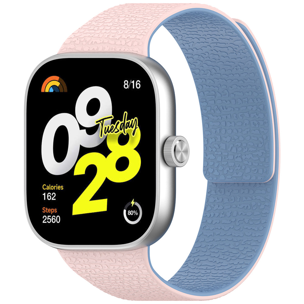 Techsuit W016 Armband für Xiaomi Smart Band / Watch Series, Rosa Blau