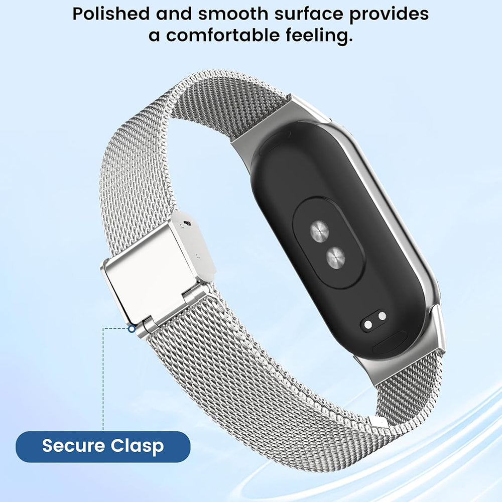 Bracelet Techsuit W022 pour Xiaomi Smart Band 9 / 8, 15mm, Doré