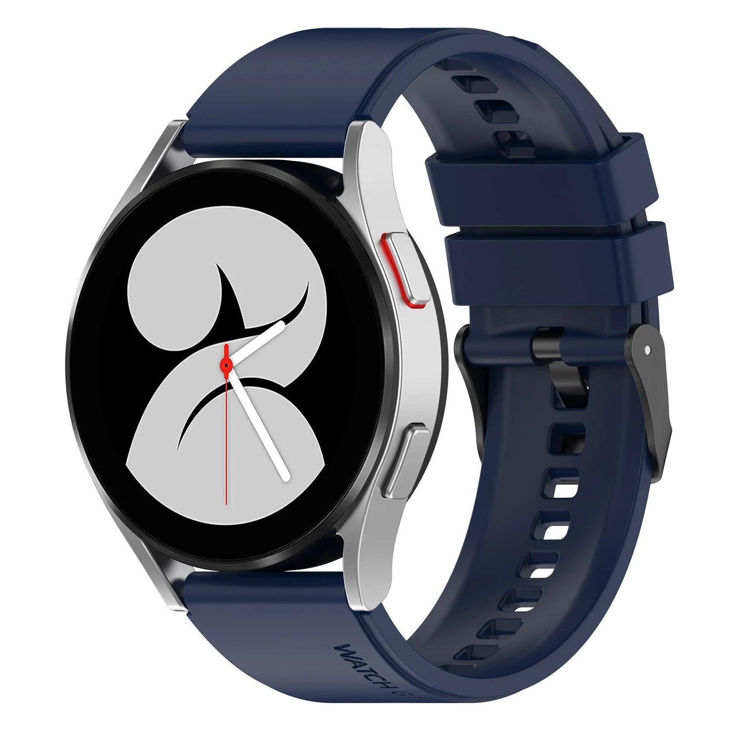 Bracelet Techsuit W026 pour Huawei Watch / Xiaomi Watch Series, 22mm, Bleu Foncé