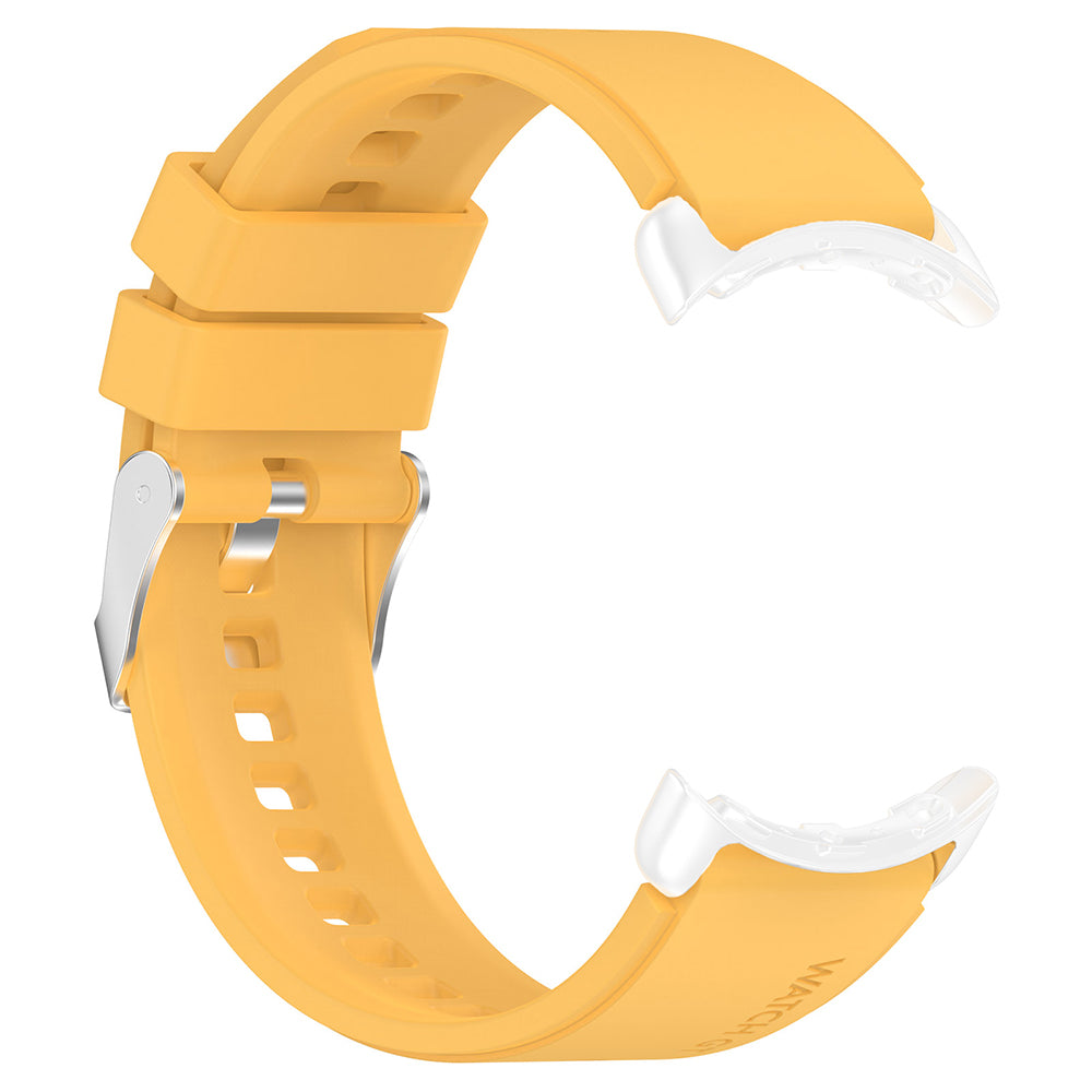 Cinturino Techsuit W026 per Huawei Watch / Xiaomi Watch Series, 22mm, Giallo