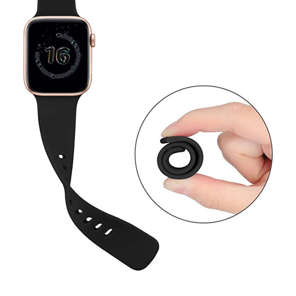 Techsuit W031 Armband für Apple Watch 49mm / 46mm / 45mm / 44mm / 42mm Serie, Hellrosa