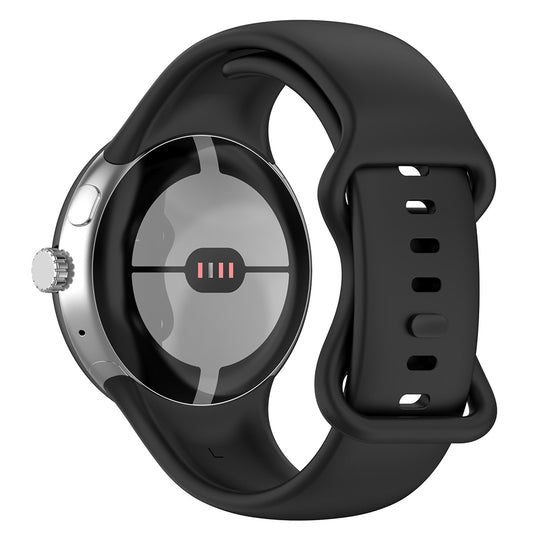 Cinturino Techsuit W031 per Google Pixel Watch 3 45mm, Nero