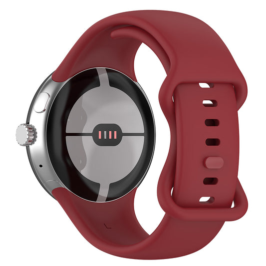 Cinturino Techsuit W031 per Google Pixel Watch 3 45mm, Bordeaux