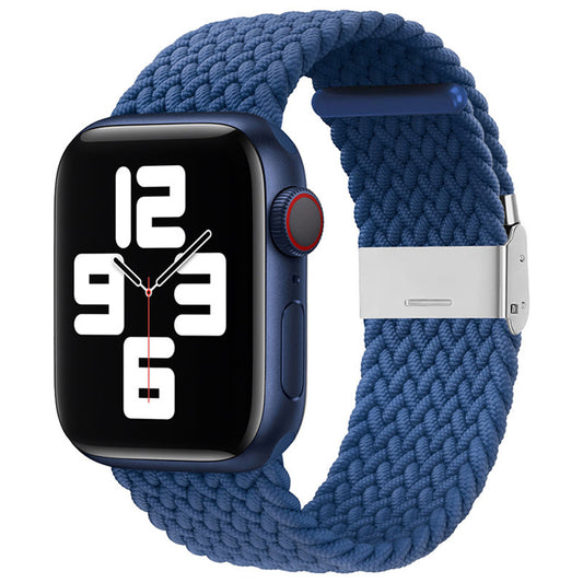 Cinturino Techsuit W032 per Apple Watch 42mm / 41mm / 40mm / 38mm Series, Blu Navy