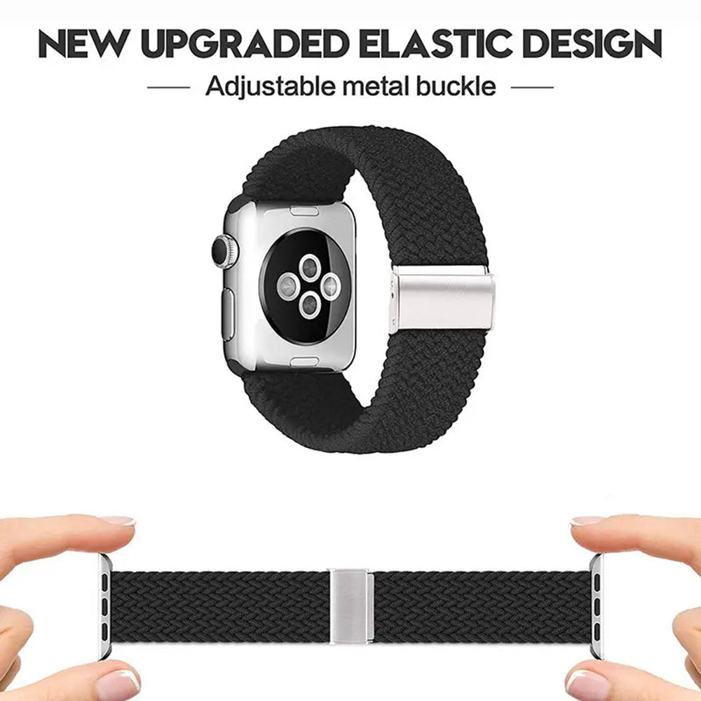 Cinturino Techsuit W032 per Apple Watch 42mm / 41mm / 40mm / 38mm Series, Nero
