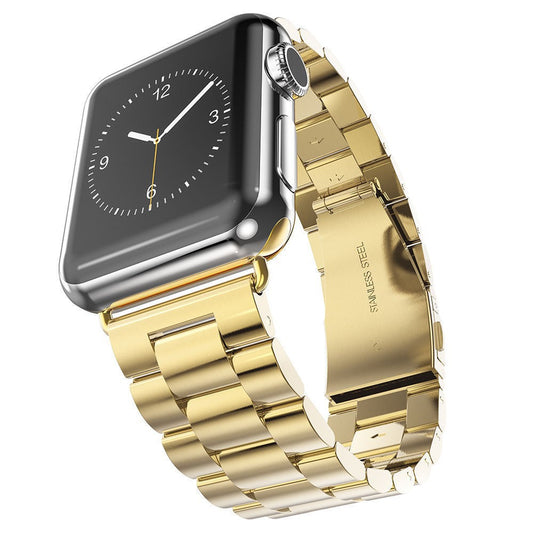 Techsuit W036 Armband für Apple Watch 42mm / 41mm / 40mm / 38mm Serie, Goldfarben