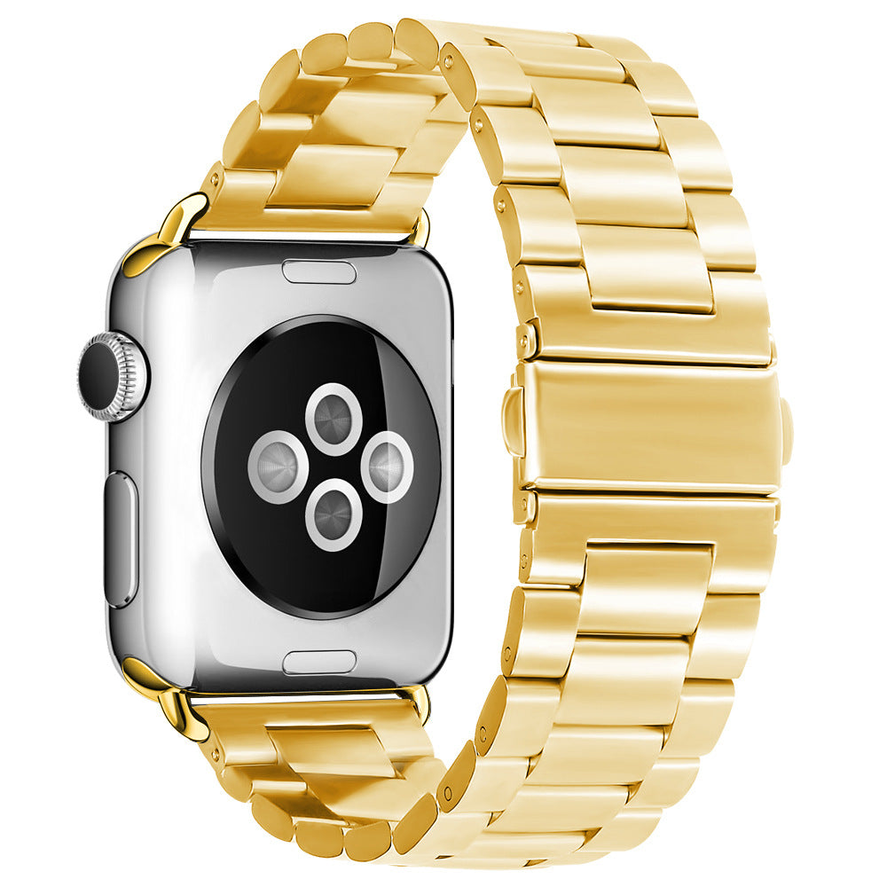 Cinturino Techsuit W036 per Apple Watch 49mm / 46mm / 45mm / 44mm / 42mm Series, Dorato