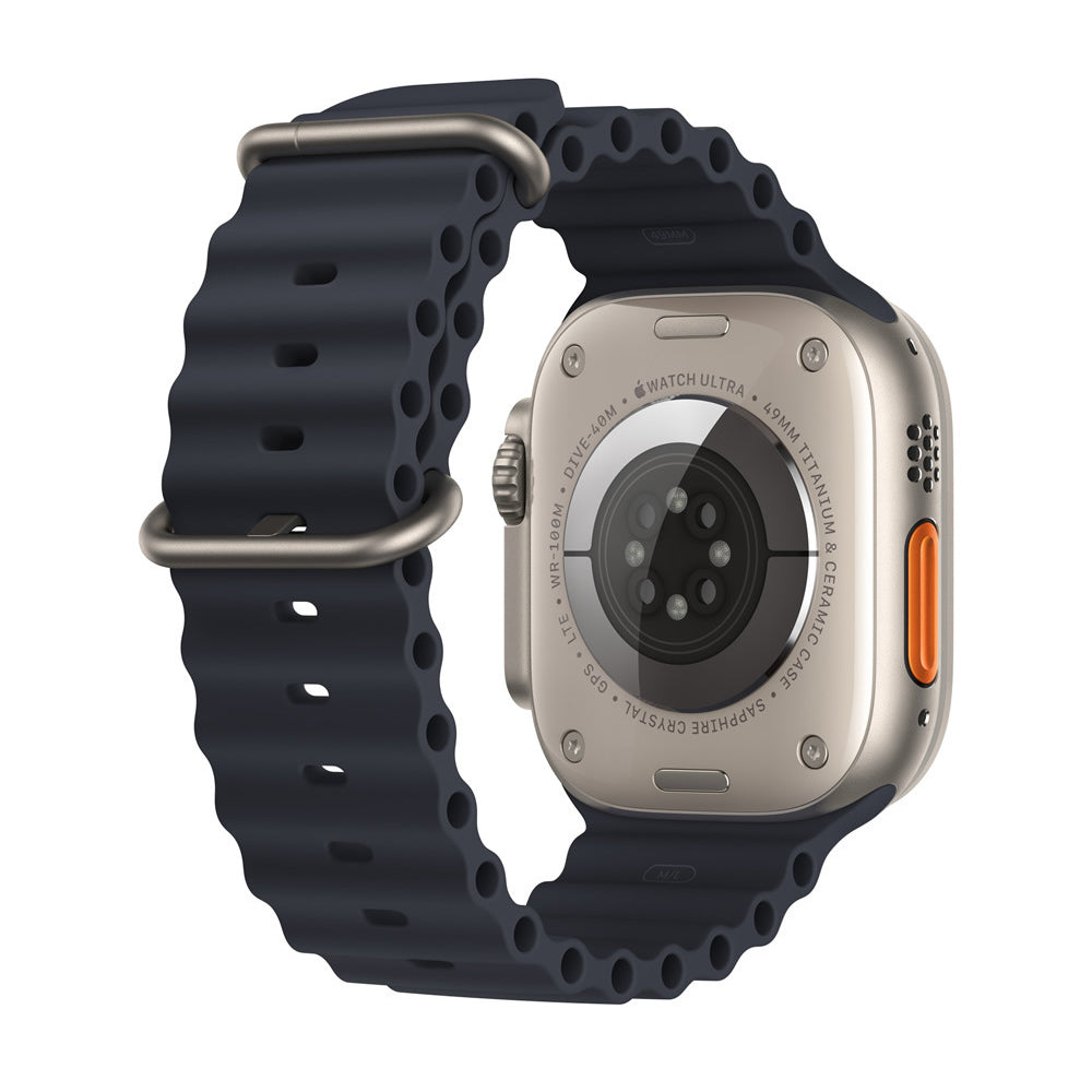 Bracelet Techsuit W038 pour Apple Watch 49mm / 46mm / 45mm / 44mm / 42mm Series, Vert Foncé